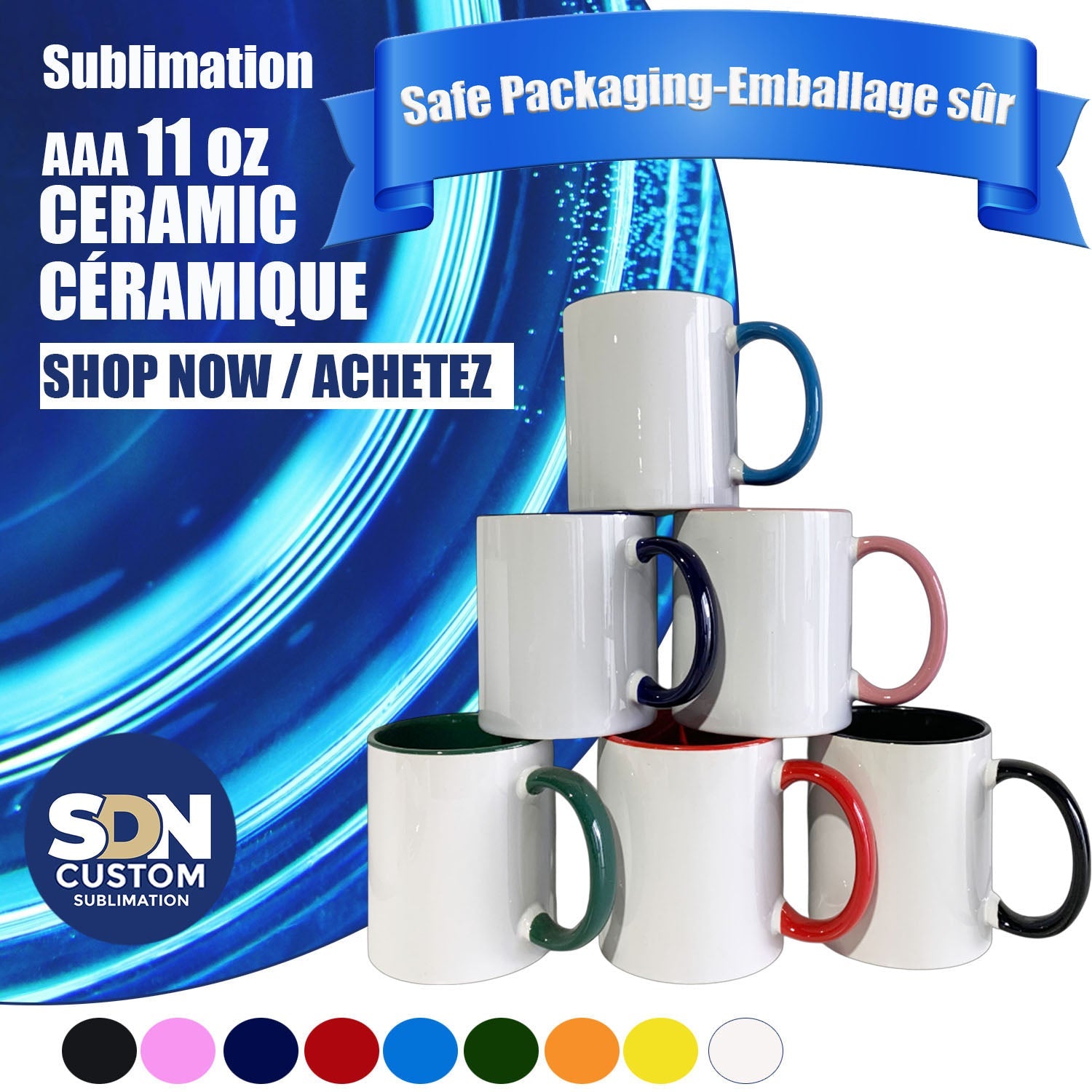 Sublimation 11 oz Mugs