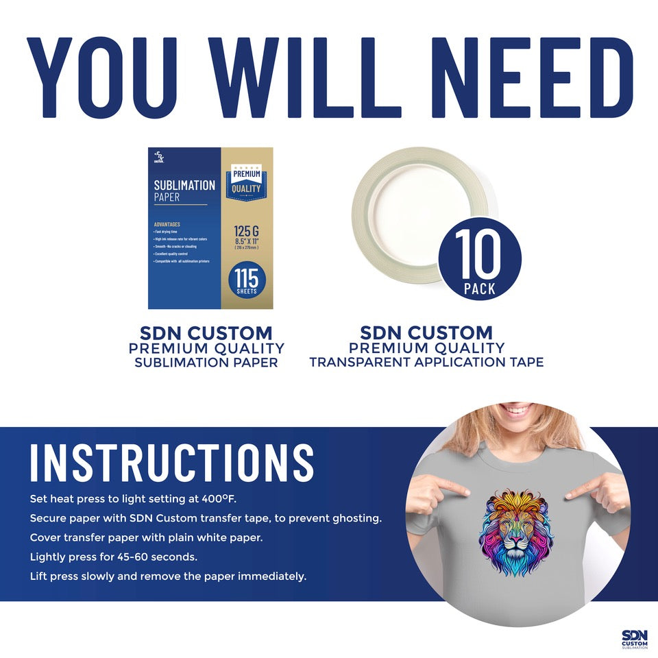 shirts for sublimation