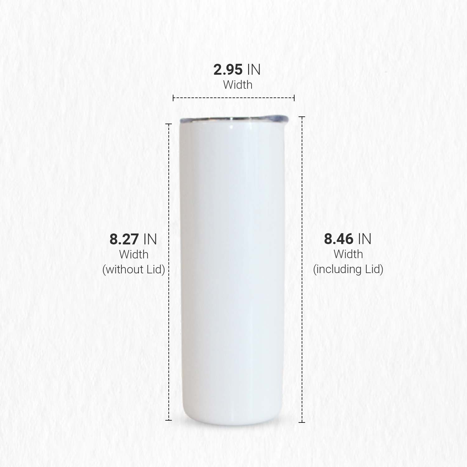 SDN SUBLIMATION 20oz Skinny Sublimationi Tumblers