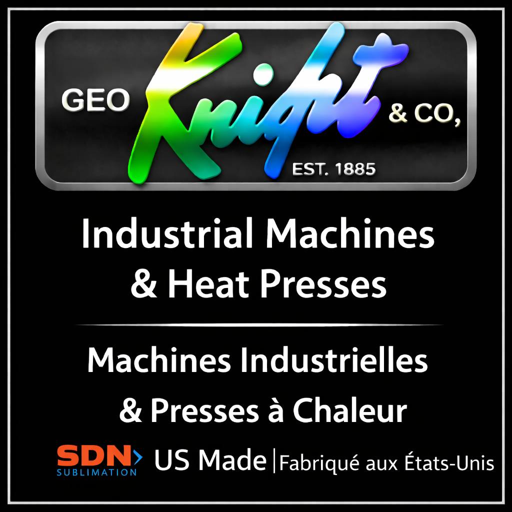 Geo Knight heat presses