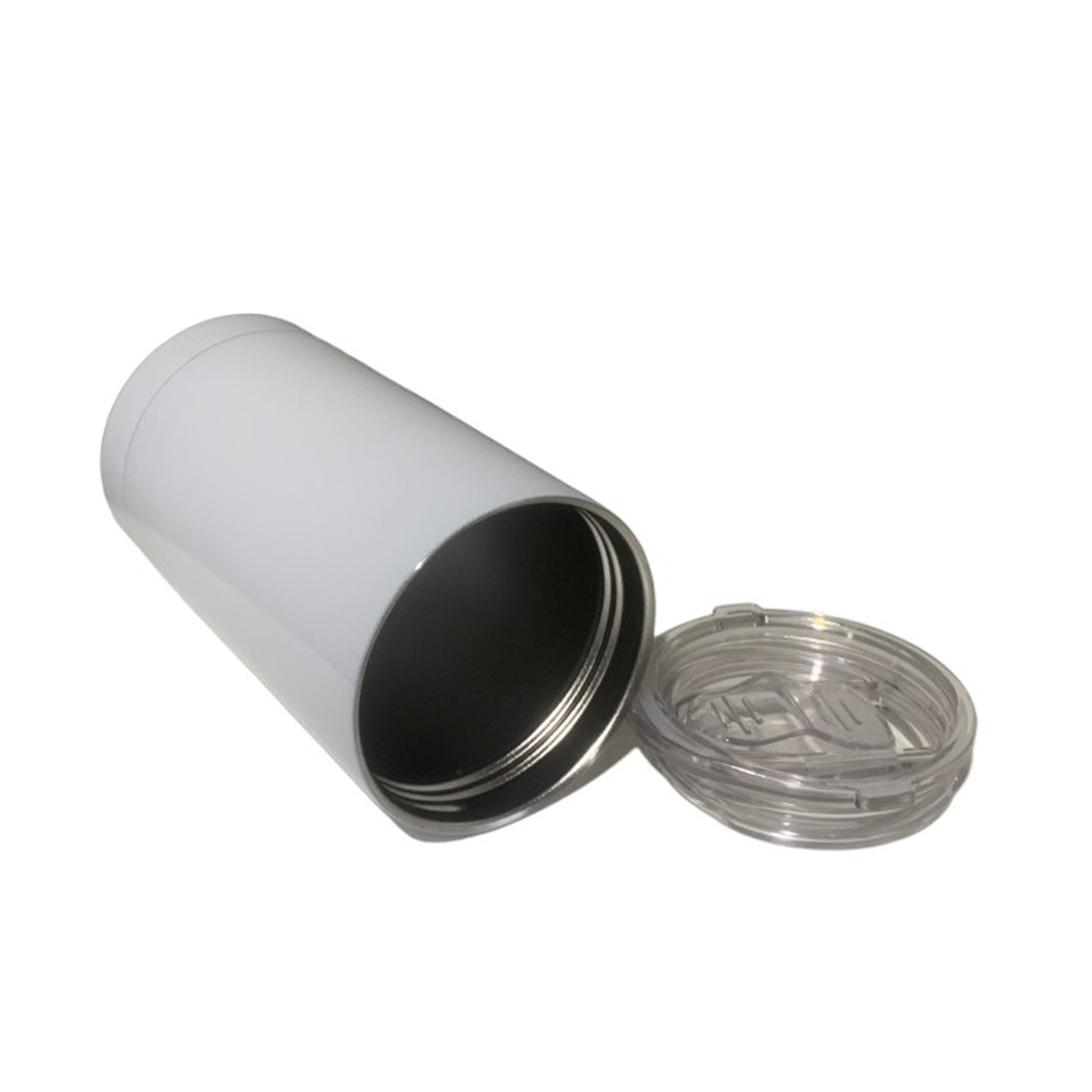 12 oz White Stainless Steel Sublimation  Cup
