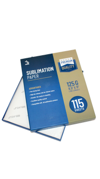SDN Sublimation Inc Papier de sublimation 125g 115 feuilles - Qualité supérieure (8,5 X 11)