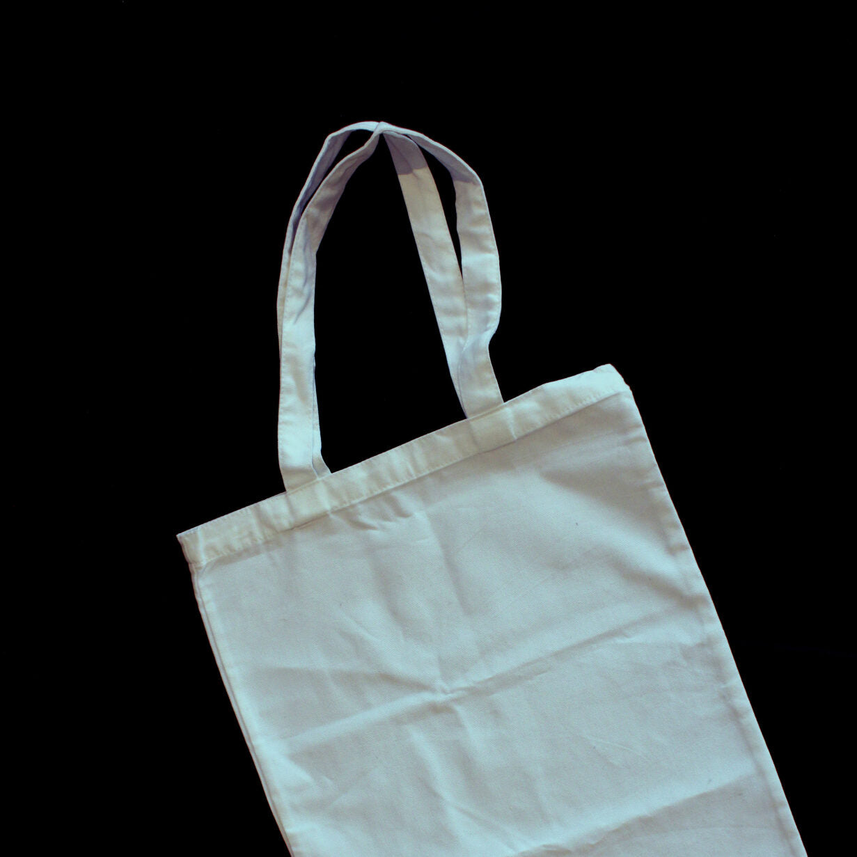 100% polyester sublimation blank tote bag Regular thickness 14x12