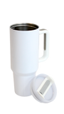 40 oz Tumbler with Unscrewable Handle: