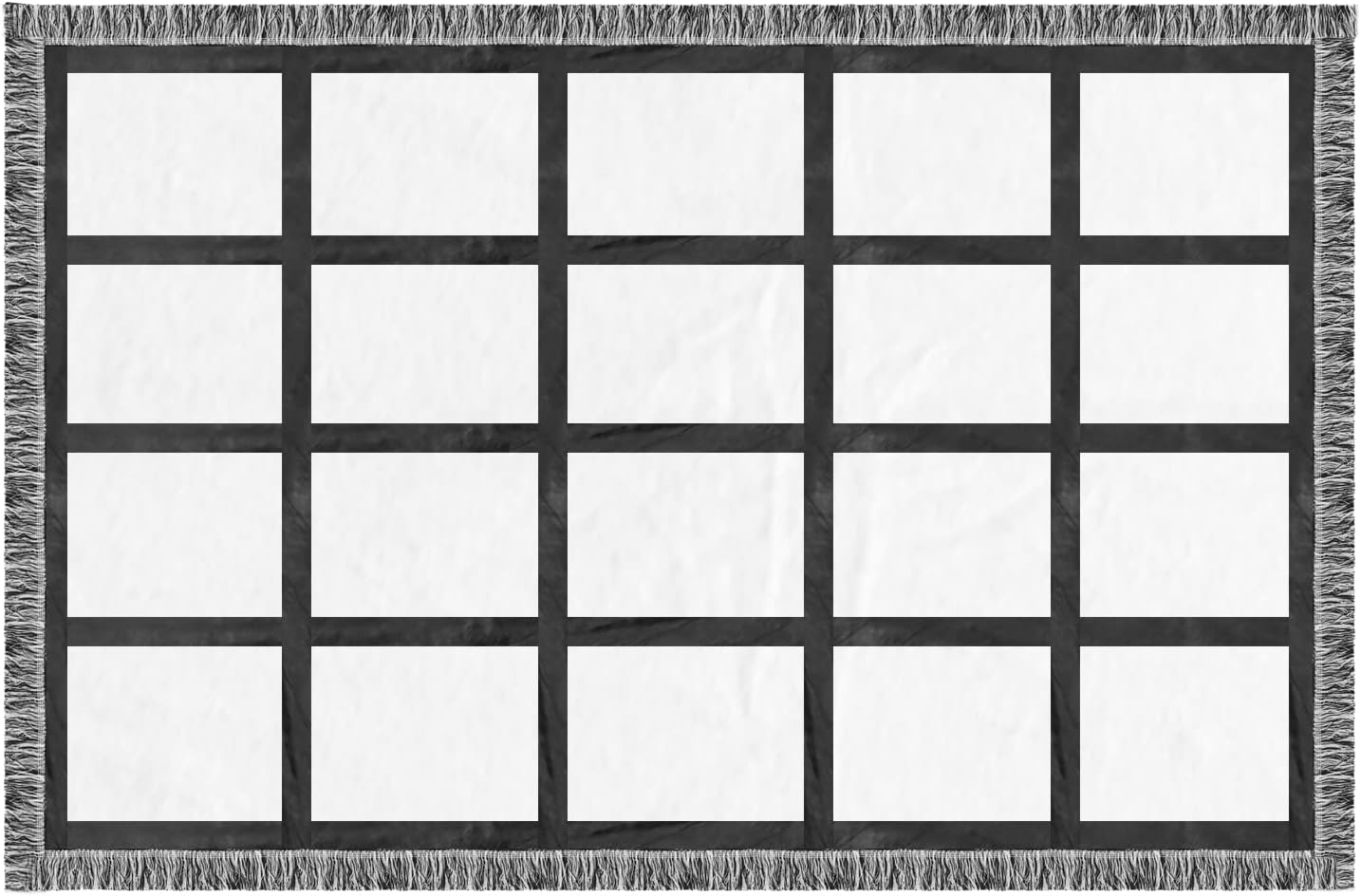 Couvertures vierges par sublimation 40 x 60 pour presse à chaud (panneau blanc 20 X)