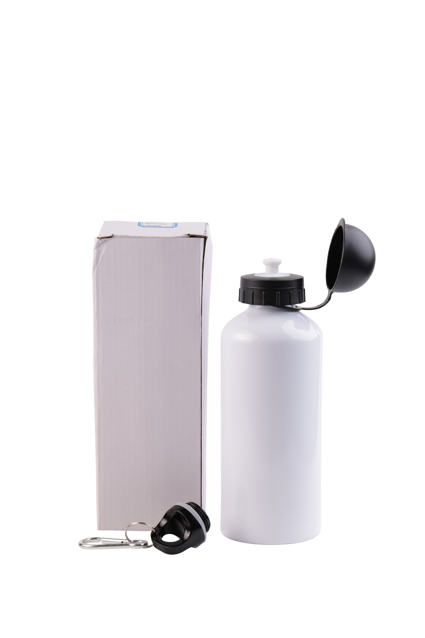 500ml White Sublimation Aluminum Bottle - unit