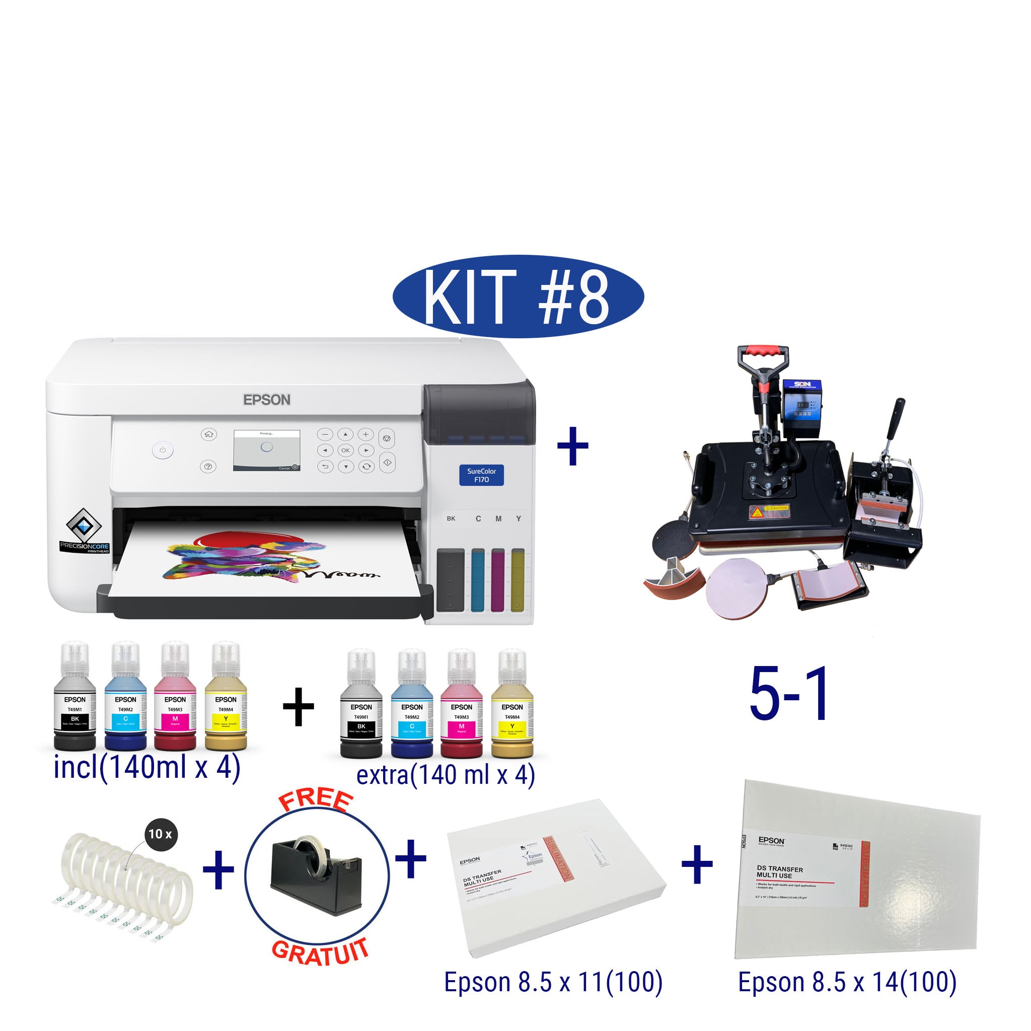 SDN Sublimation Startup Kit #8
