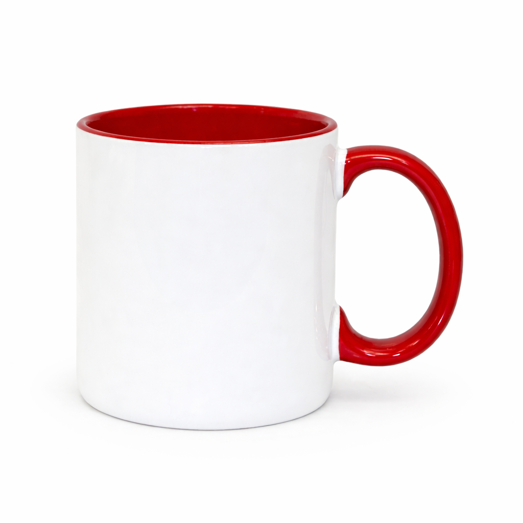 Mug Only 36/Mugs/Red/11oz(($1.67 Cost . unit) White 11 oz Sublimation Mugs with