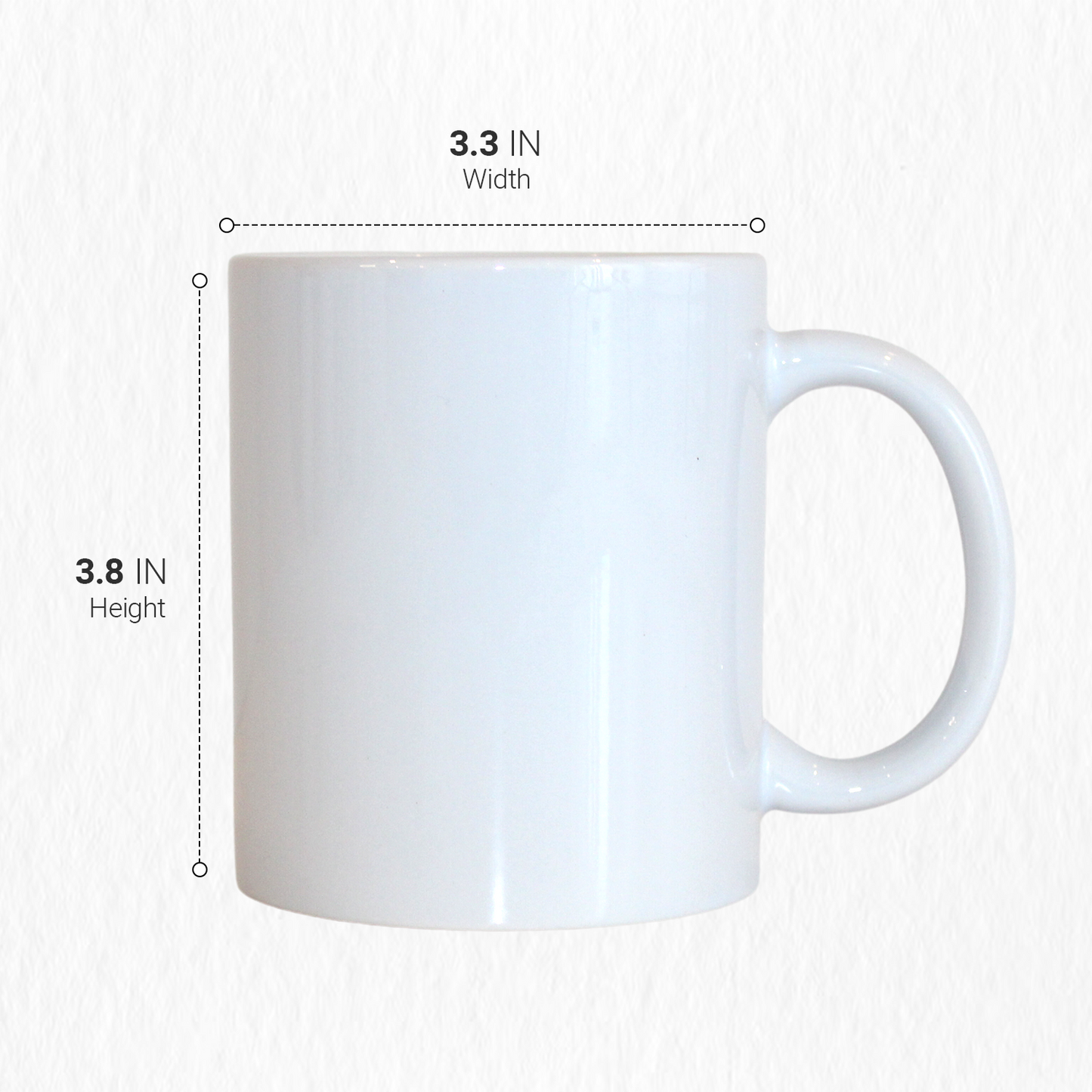 SDN SUBLIMATION 11oz white mug