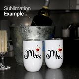 SDN SUBLIMATION 12 oz wine tumbler