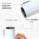 SDNSUBLIMATION40OZwhitetumbe