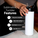 SDN SUBLIMATION 750ml Aluminium bottle