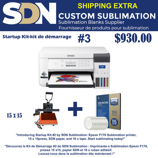 SDN Sublimation Startup Kit #3