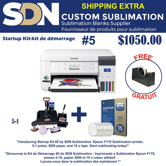 Kit de démarrage par sublimation SDN #5
