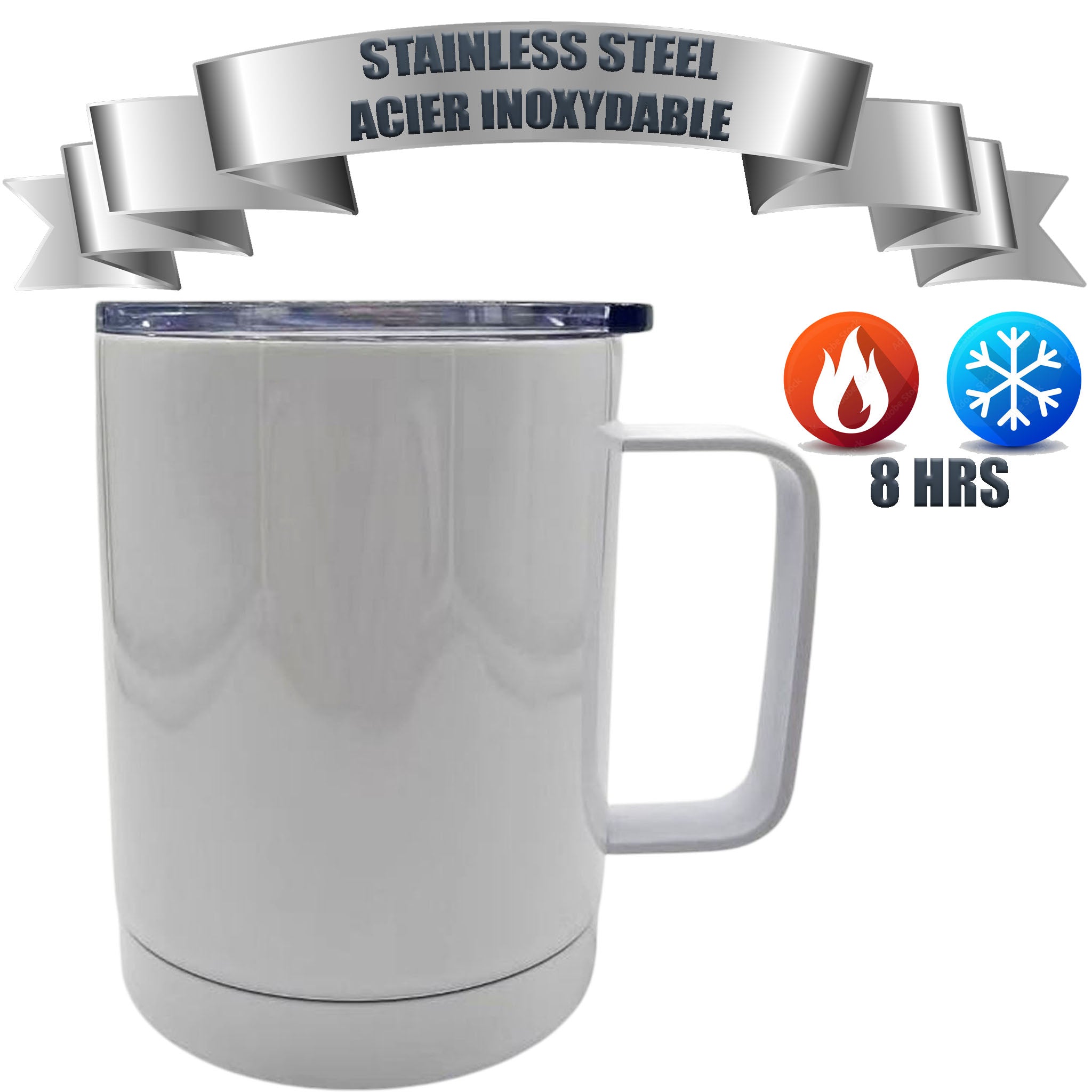 SDN 12oz sublimation stainless steel (Double insulated hot- cold 8 hours)