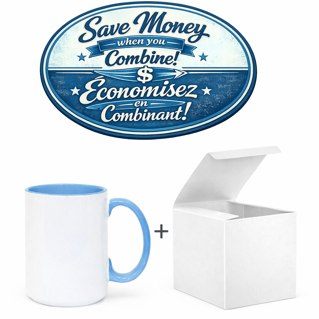 11 and 15 oz plus box