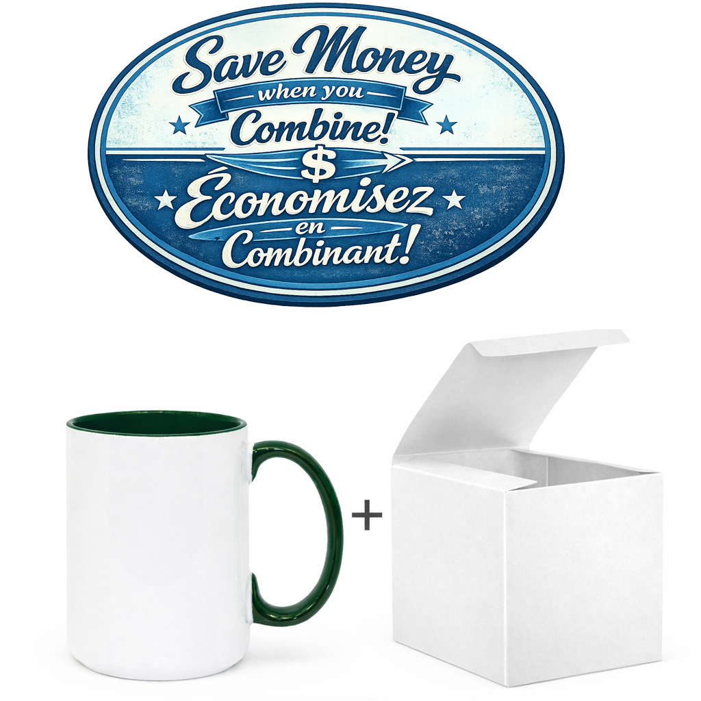 11 and 15 oz plus box