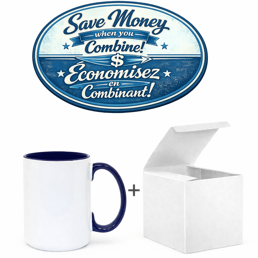 11 and 15 oz plus box