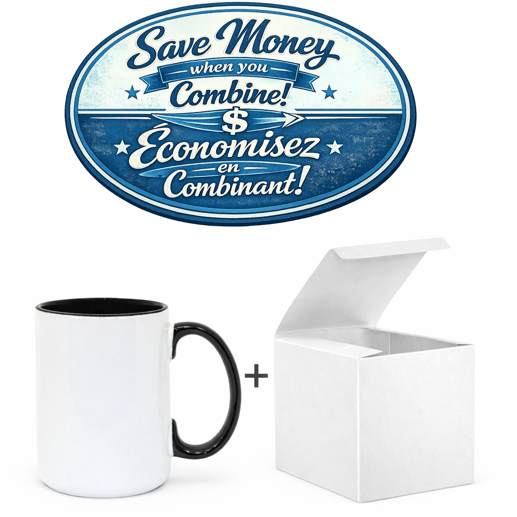 11 and 15 oz plus box