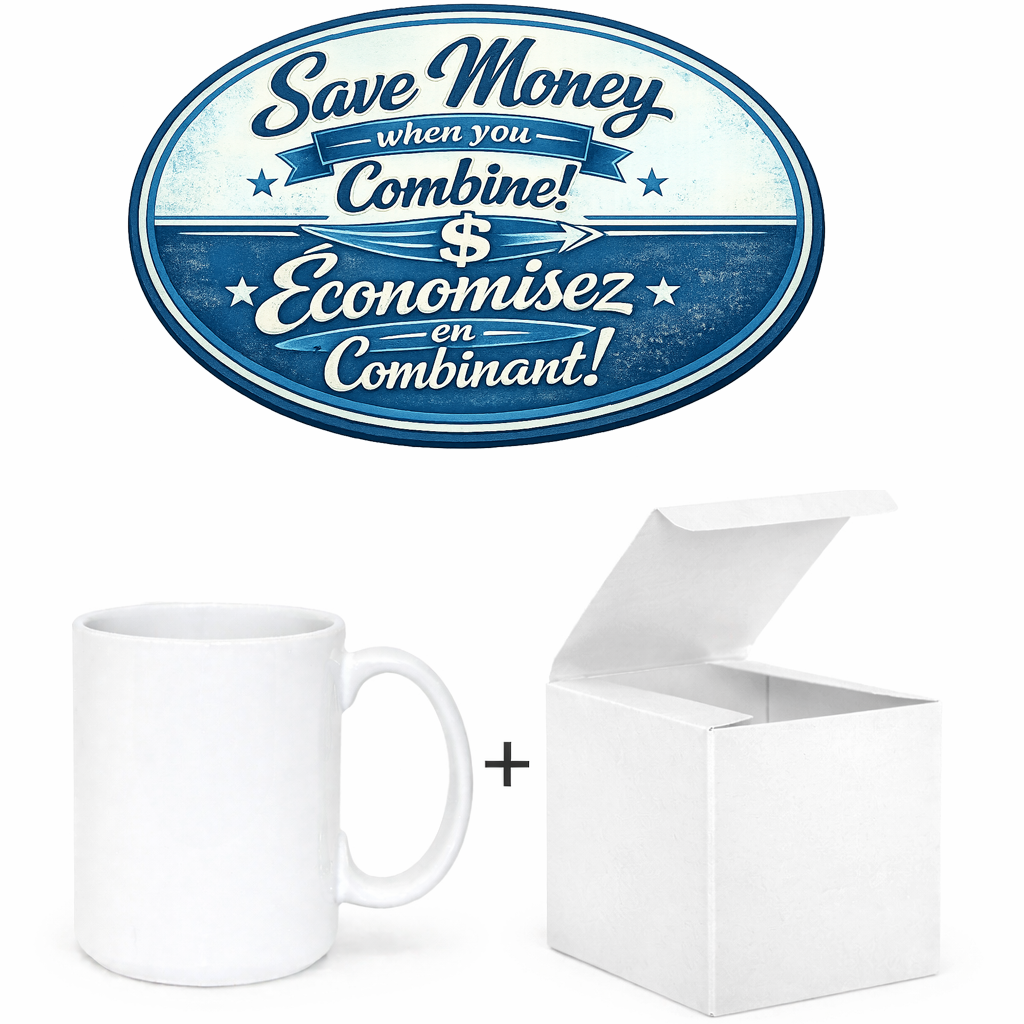 11 and 15 oz plus box