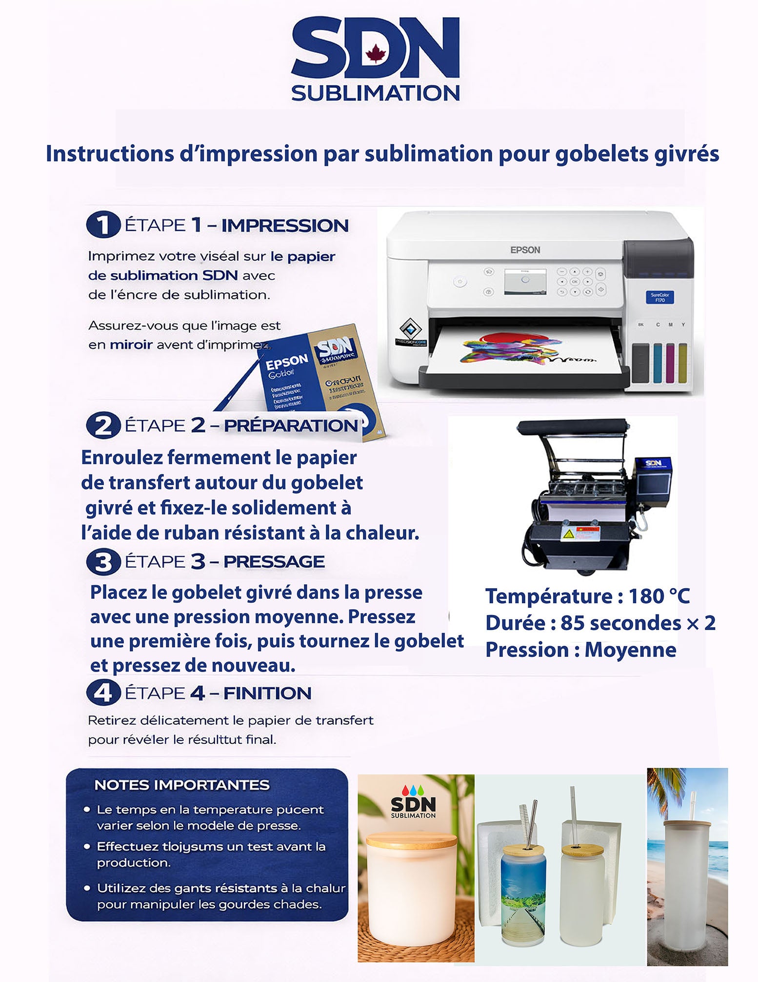 10oz Frosted White Glass Jar for Sublimation – Candle Jar Compatible with Bamboo Lid