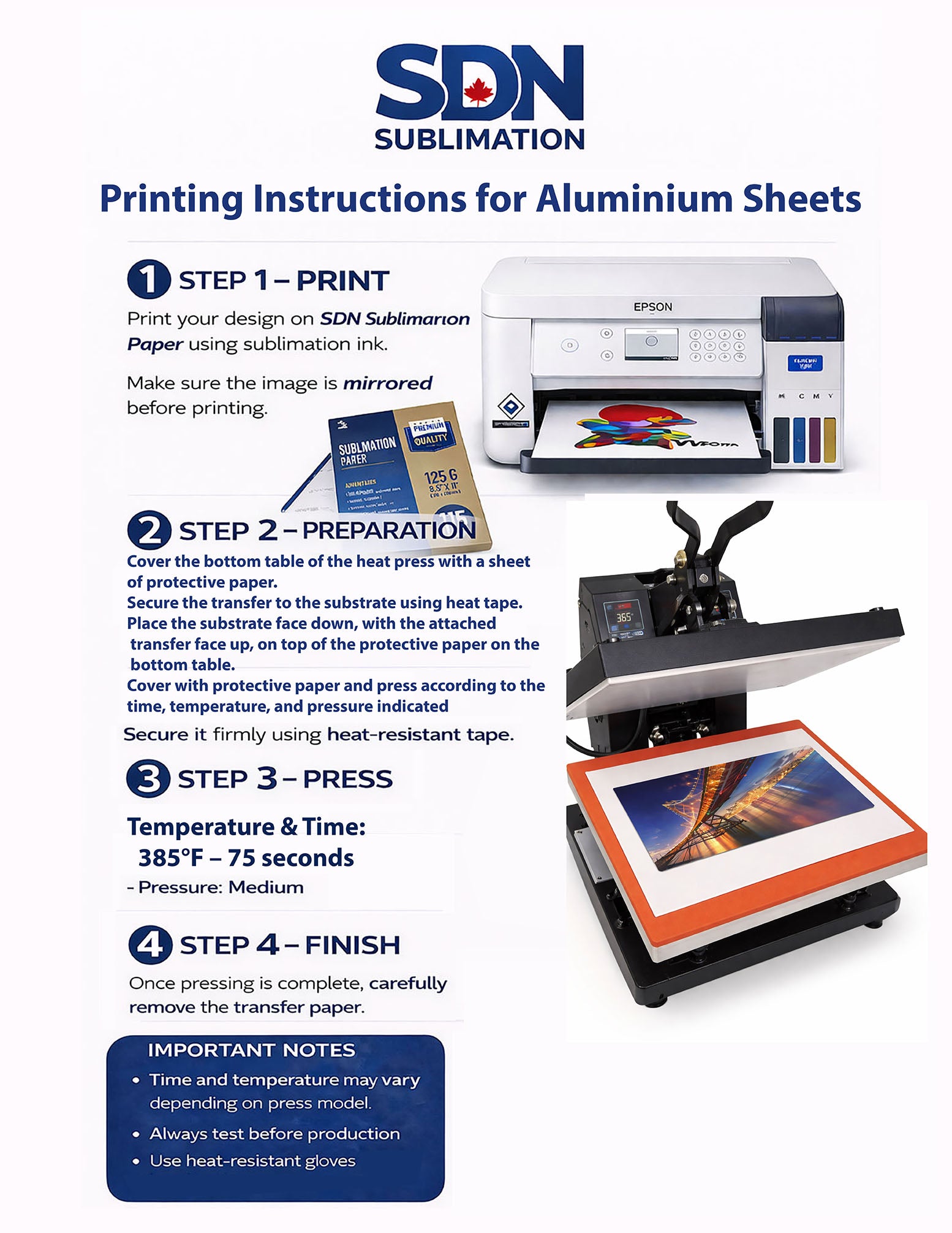 (1)-11.8x15.7 inch Sublimation Blanks Aluminum Metal Board (WITH HOLE)