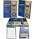 SDN Sublimation Inc Sublimation Paper 125g 115 Sheets - Premium Quality(8.5 X 11)