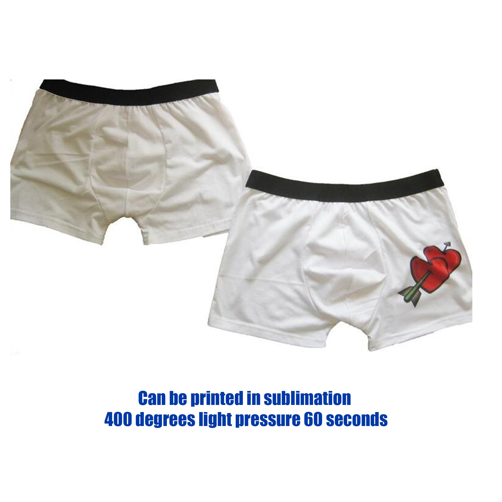 men boxer briefs sublimation blank custom