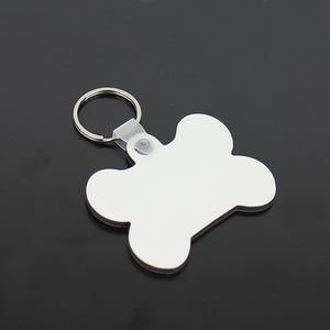 sublimation mdf keychain